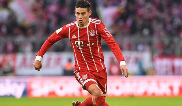 Bayern Múnich haría valida la opción de compra con James a final de esta temporada