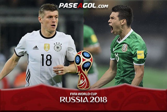 Alemania vs México EN VIVO: hora, fecha y donde ver Rusia 2018