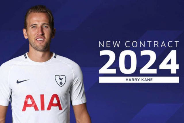 Harry Kane es blindado por el Tottenham y renueva hasta 2024
