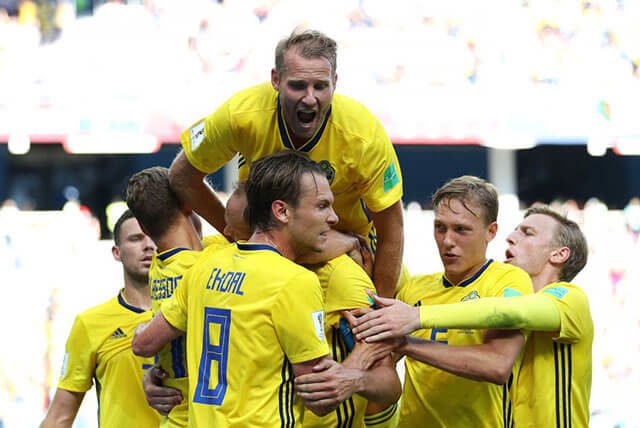 Suecia vence 1-0 a Corea del Sur en su debut en Rusia 2018