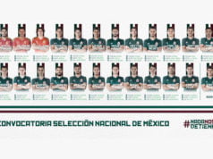 lista de 23 jugadores de México para el Mundial