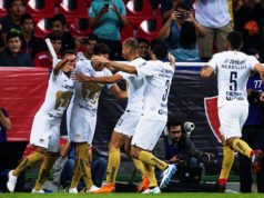 Pumas vence 3-0 a Atlas en el Jalisco y se mantiene como líder general Pumas vence 3-0 a Atlas en el Jalisco y se mantiene como líder general