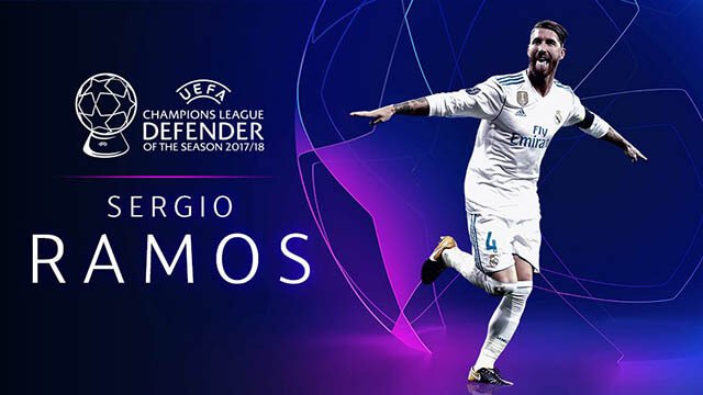 Sergio Ramos mejor defensa de la champions