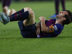 Lionel Messi inicia su rehabilitación
