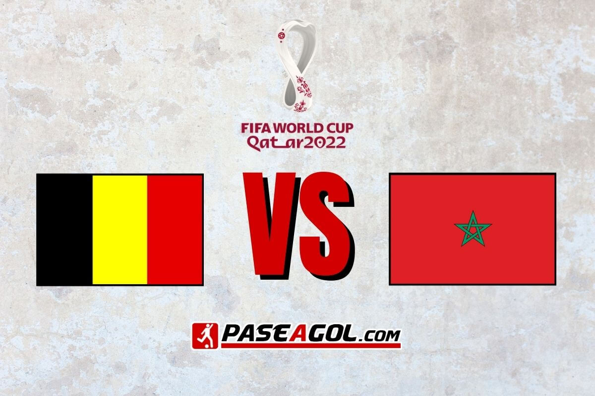 Bélgica vs Marruecos en vivo Mundial Qatar 2022