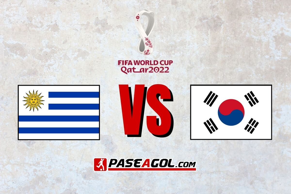 Uruguay vs Corea del Sur en vivo Mundial Qatar 2022
