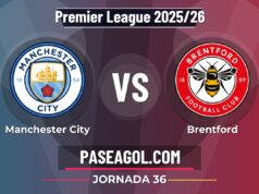 Manchester City vs Brentford: horario, dónde ver y previa de la Jornada 36 de la Premier League 2025/26 Manchester City vs Brentford - Jornada 36 - Premier League 2025/26