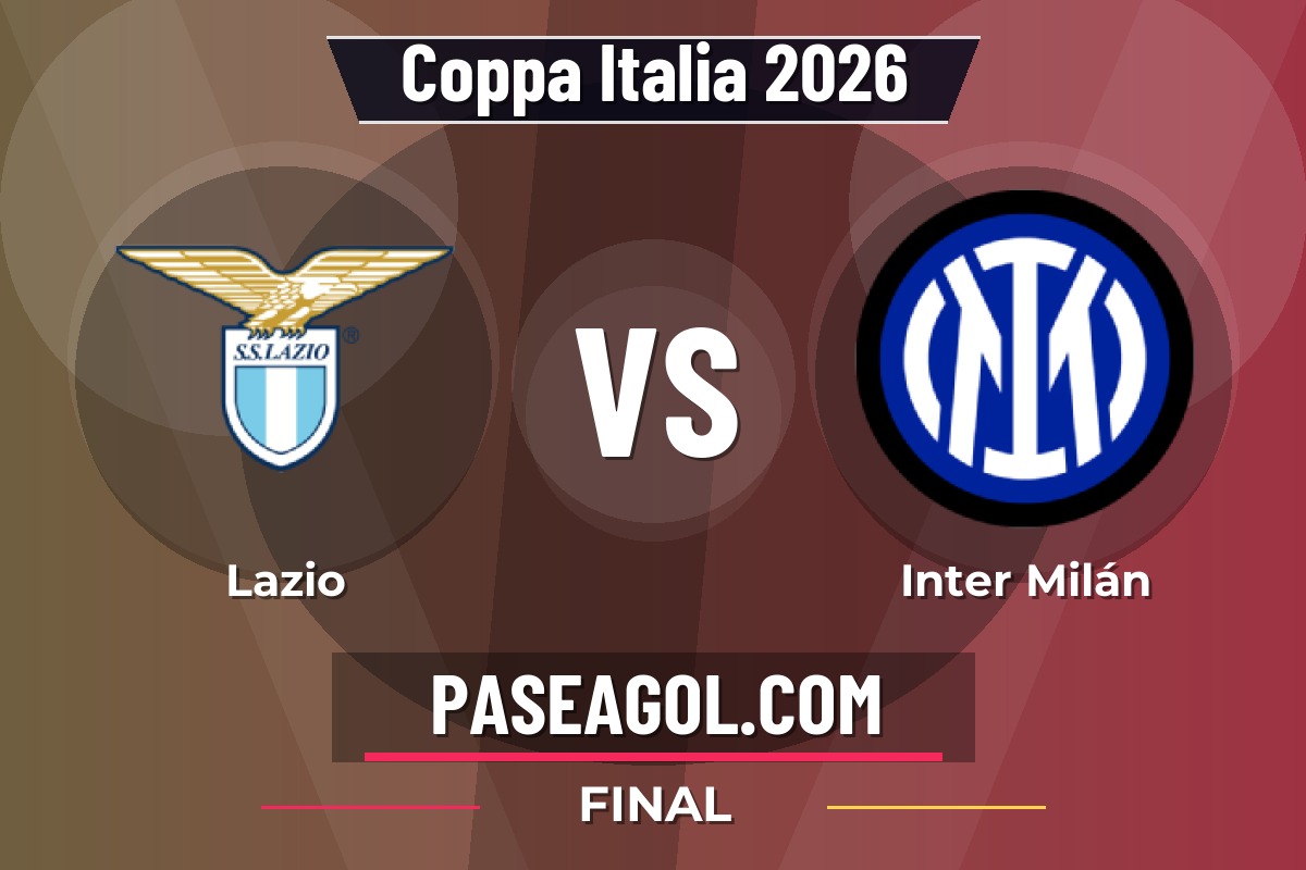 Lazio vs Inter Milán Lazio vs Inter Milán - Final - Coppa Italia 2026