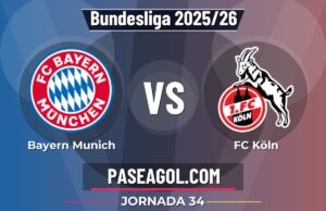 Bayern Munich vs FC Köln - Jornada 34 - Bundesliga 2025/26