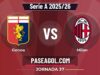 Genoa vs Milan: horario, dónde ver y claves de la Jornada 37 de la Serie A 2025/26 Genoa vs Milan - Jornada 37 - Serie A 2025/26