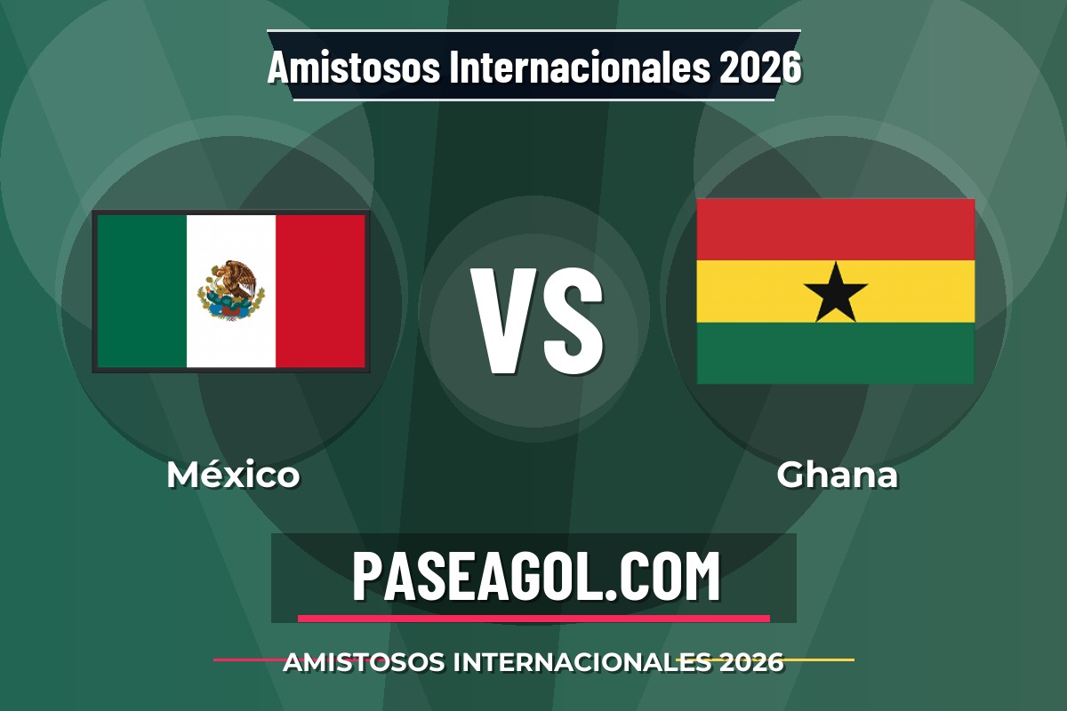 México vs Ghana México vs Ghana - Amistosos Internacionales 2026 - Amistosos Internacionales 2026