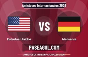 Estados Unidos vs Alemania: horario y contexto de Amistosos Internacionales 2026 Estados Unidos vs Alemania - Amistosos Internacionales 2026 - Amistosos Internacionales 2026