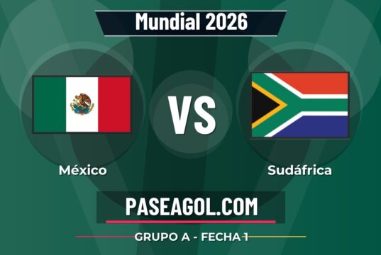 México vs Sudáfrica en vivo Mundial 2026, donde ver México vs Sudáfrica - Grupo A - Fecha 1 - Mundial 2026