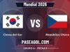Corea del Sur vs República Checa en vivo Mundial 2026, donde ver Corea del Sur vs República Checa - Grupo A - Fecha 1 - Mundial 2026