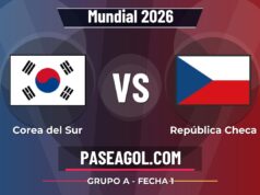 Corea del Sur vs República Checa en vivo Mundial 2026, donde ver Corea del Sur vs República Checa - Grupo A - Fecha 1 - Mundial 2026