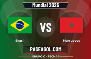 Brasil vs Marruecos en vivo Mundial 2026, donde ver Brasil vs Marruecos - Grupo C - Fecha 1 - Mundial 2026