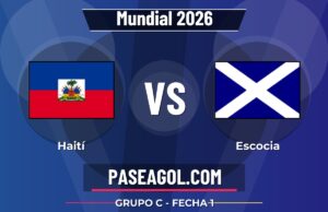 Haití vs Escocia en vivo Mundial 2026, donde ver Haití vs Escocia - Grupo C - Fecha 1 - Mundial 2026