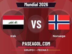 Irak vs Noruega en vivo Mundial 2026, donde ver Irak vs Noruega - Grupo I - Fecha 1 - Mundial 2026
