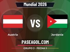 Austria vs Jordania en vivo Mundial 2026, donde ver Austria vs Jordania - Grupo J - Fecha 1 - Mundial 2026