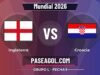 Inglaterra vs Croacia en vivo Mundial 2026, donde ver Inglaterra vs Croacia - Grupo L - Fecha 1 - Mundial 2026