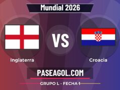 Inglaterra vs Croacia en vivo Mundial 2026, donde ver Inglaterra vs Croacia - Grupo L - Fecha 1 - Mundial 2026