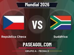 República Checa vs Sudáfrica en vivo Mundial 2026, donde ver República Checa vs Sudáfrica - Grupo A - Fecha 2 - Mundial 2026
