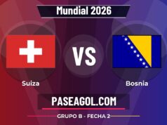 Suiza vs Bosnia en vivo Mundial 2026, donde ver Suiza vs Bosnia - Grupo B - Fecha 2 - Mundial 2026