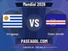 Uruguay vs Cabo Verde en vivo Mundial 2026, donde ver Uruguay vs Cabo Verde - Grupo H - Fecha 2 - Mundial 2026