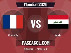 Francia vs Irak en vivo Mundial 2026, donde ver Francia vs Irak - Grupo I - Fecha 2 - Mundial 2026