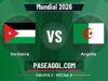 Jordania vs Argelia en vivo Mundial 2026, donde ver Jordania vs Argelia - Grupo J - Fecha 2 - Mundial 2026