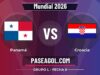 Panamá vs Croacia en vivo Mundial 2026, donde ver Panamá vs Croacia - Grupo L - Fecha 2 - Mundial 2026
