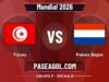 Túnez vs Países Bajos en vivo Mundial 2026, donde ver Túnez vs Países Bajos - Grupo F - Fecha 3 - Mundial 2026
