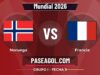 Noruega vs Francia en vivo Mundial 2026, donde ver Noruega vs Francia - Grupo I - Fecha 3 - Mundial 2026
