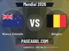 Nueva Zelanda vs Bélgica en vivo Mundial 2026, donde ver Nueva Zelanda vs Bélgica - Grupo G - Fecha 3 - Mundial 2026