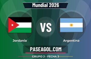 Jordania vs Argentina en vivo Mundial 2026, donde ver Jordania vs Argentina - Grupo J - Fecha 3 - Mundial 2026