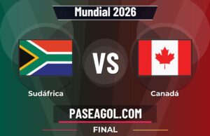 Sudáfrica vs Canadá en vivo Mundial 2026, donde ver Sudáfrica vs Canadá - Final - Mundial 2026