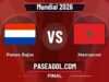 Países Bajos vs Marruecos en vivo Mundial 2026, donde ver Países Bajos vs Marruecos - Final - Mundial 2026