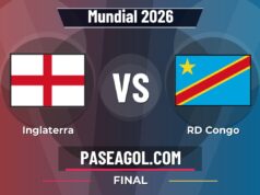 Inglaterra vs RD Congo en vivo Mundial 2026, donde ver Inglaterra vs RD Congo - Final - Mundial 2026