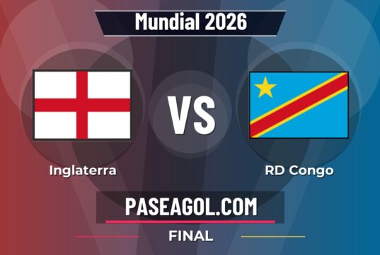 Inglaterra vs RD Congo en vivo Mundial 2026, donde ver Inglaterra vs RD Congo - Final - Mundial 2026