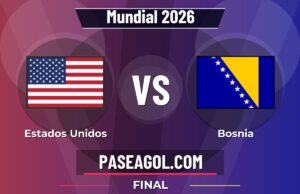 Estados Unidos vs Bosnia en vivo Mundial 2026, donde ver Estados Unidos vs Bosnia - Final - Mundial 2026