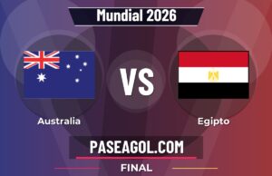 Australia vs Egipto en vivo Mundial 2026, donde ver Australia vs Egipto - Final - Mundial 2026
