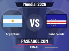 Argentina vs Cabo Verde en vivo Mundial 2026, donde ver Argentina vs Cabo Verde - Final - Mundial 2026
