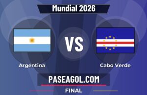 Argentina vs Cabo Verde en vivo Mundial 2026, donde ver Argentina vs Cabo Verde - Final - Mundial 2026