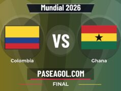 Colombia vs Ghana en vivo Mundial 2026, donde ver Colombia vs Ghana - Final - Mundial 2026