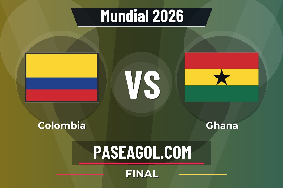 Colombia vs Ghana Colombia vs Ghana - Final - Mundial 2026