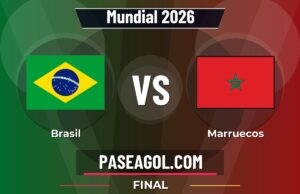 Brasil vs Marruecos en vivo Mundial 2026, donde ver Brasil vs Marruecos - Final - Mundial 2026