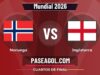 Noruega vs Inglaterra en vivo Mundial 2026, donde ver Noruega vs Inglaterra - Cuartos de final - Mundial 2026