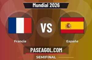 Francia vs España en vivo Mundial 2026, donde ver Francia vs España - Semifinal - Mundial 2026