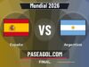 España vs Argentina en vivo Mundial 2026, donde ver España vs Argentina - Final - Mundial 2026