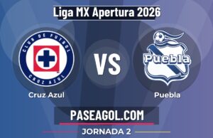 Cruz Azul vs Puebla en vivo Liga MX Apertura 2026, donde ver Cruz Azul vs Puebla - Jornada 2 - Liga MX Apertura 2026